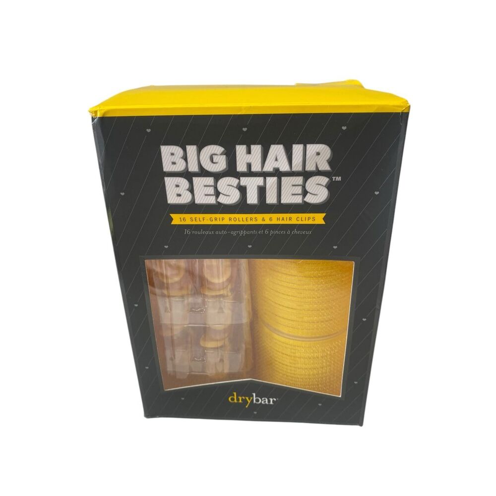 Drybar Big Hair Besties Hair Rollers & Clips in Yellow